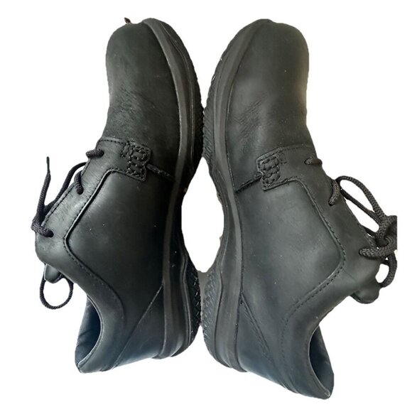 Worx X Red Wing Black Leather Safety Toe Lace Up Oxford Size US 10.5 WW - Picture 5 of 8